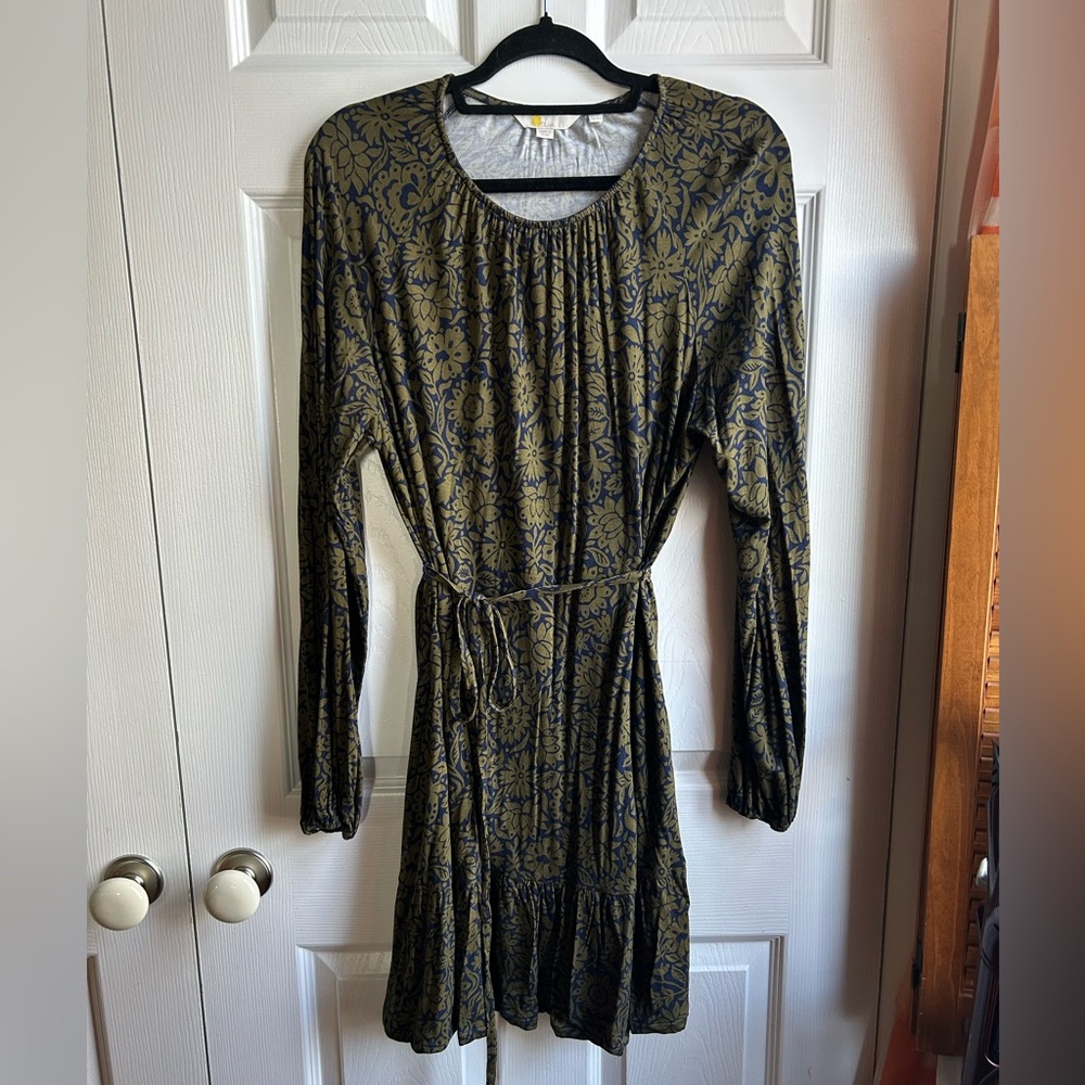 Biden crewneck Swing mini dress - US14R